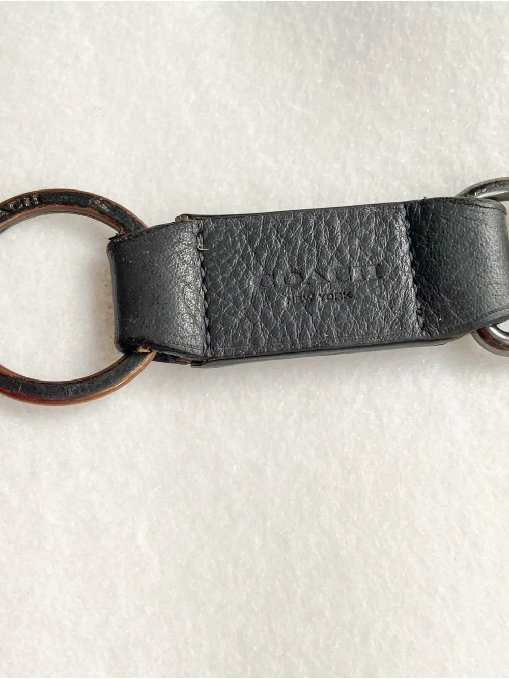 Coach trigger leather